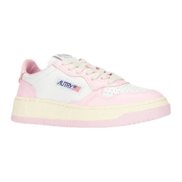 NEW AUTRY women's medalist low sneaker in blush bride - Picture 1 of 6
